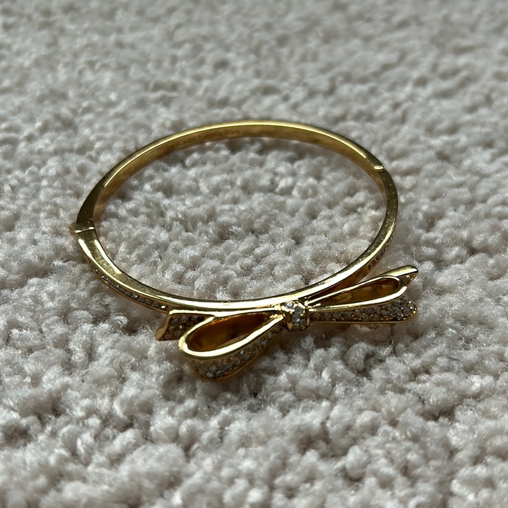 Kate spade bow bracelet